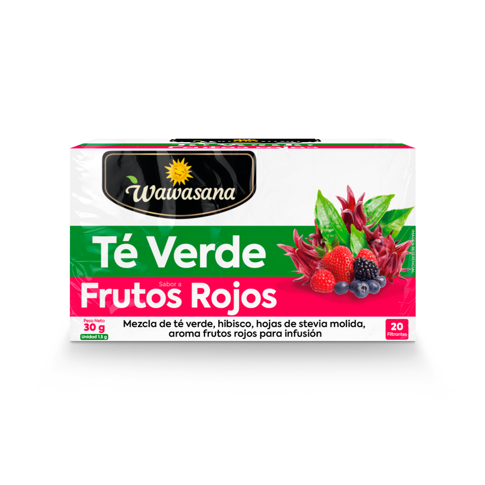 Té Verde Frutos Rojos