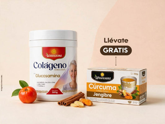 Colágeno Con Glucosamina 500gr Wawasana